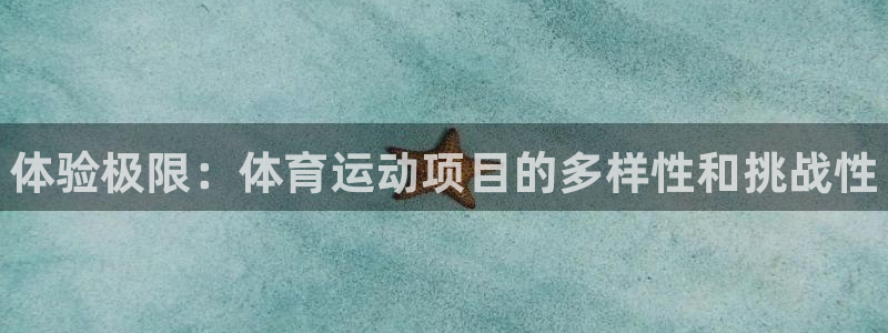vsport体育官网下载官方客服电话：体验极限：体育运动项目