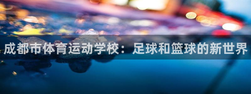 vsport体育官网下载招商：成都市体育运动学校：足球和篮球