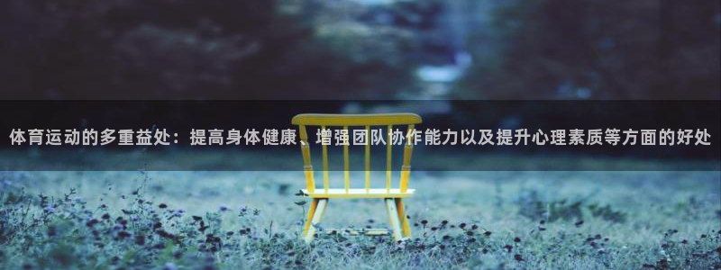 vsport体育官网下载官方客服电话：体育运动的多重益处：提